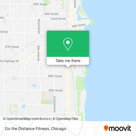 Go the Distance Fitness map