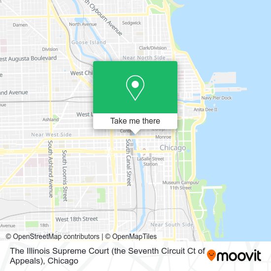 The Illinois Supreme Court (the Seventh Circuit Ct of Appeals) map