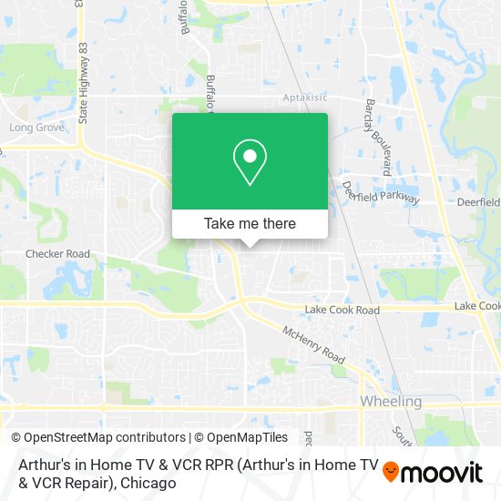 Mapa de Arthur's in Home TV & VCR RPR