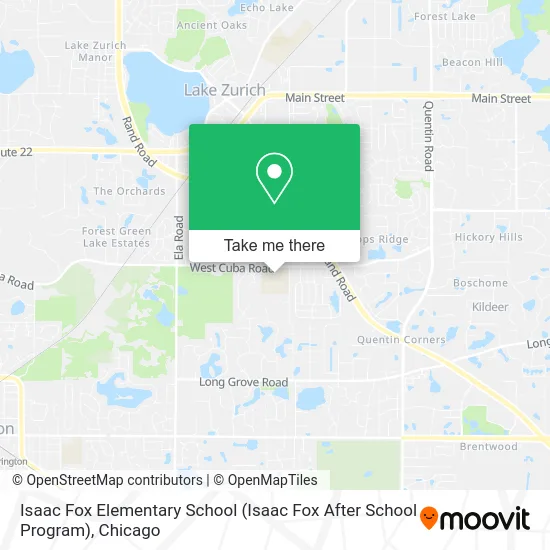 Isaac Fox Elementary School (Isaac Fox After School Program) map