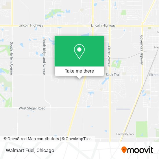 Walmart Fuel map
