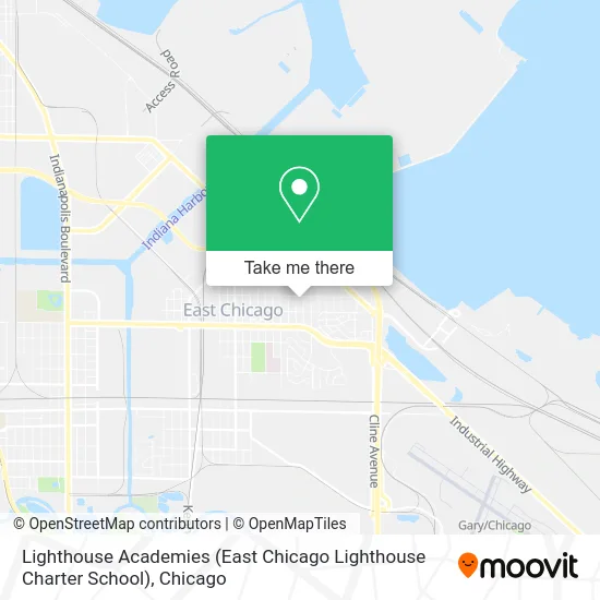 Lighthouse Academies (East Chicago Lighthouse Charter School) map