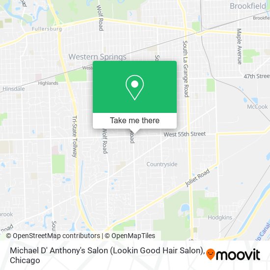 Michael D' Anthony's Salon (Lookin Good Hair Salon) map