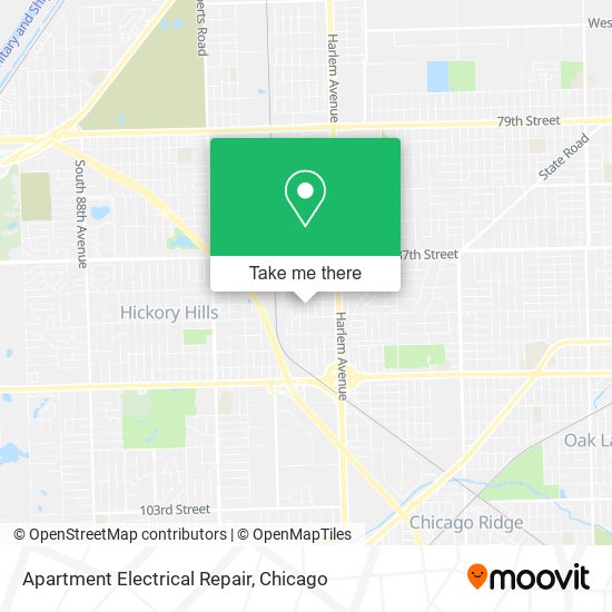 Mapa de Apartment Electrical Repair