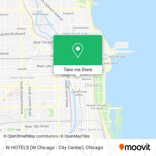 W HOTELS (W Chicago - City Center) map