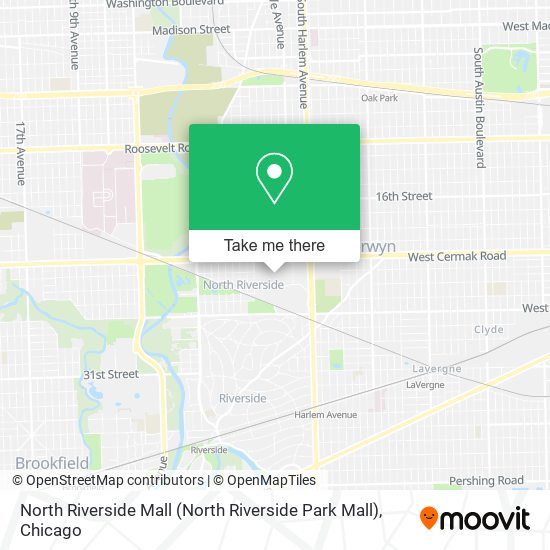 North Riverside Mall map