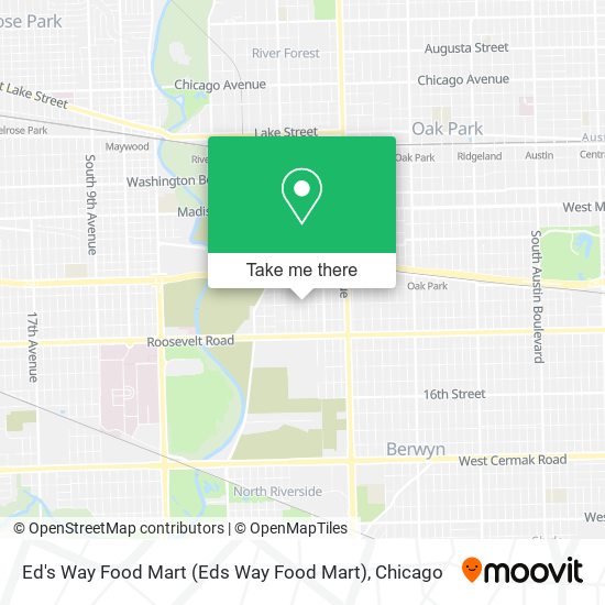 Mapa de Ed's Way Food Mart (Eds Way Food Mart)