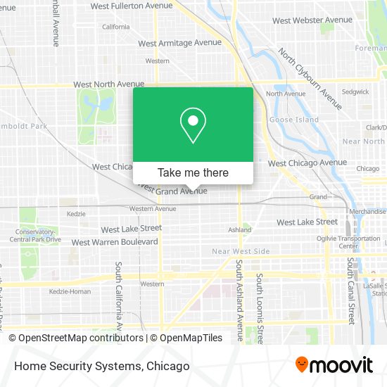 Home Security Systems map