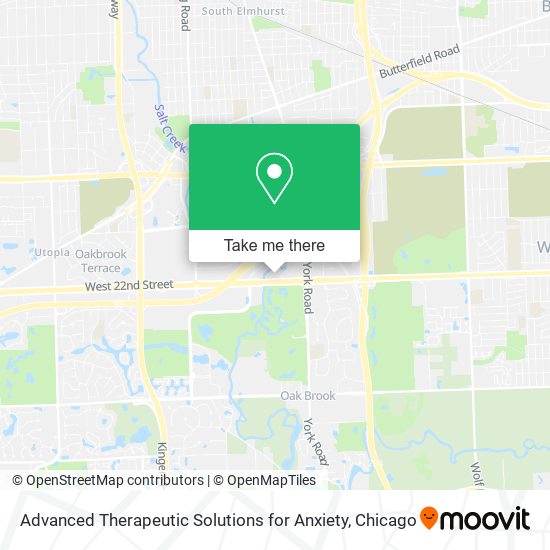 Mapa de Advanced Therapeutic Solutions for Anxiety
