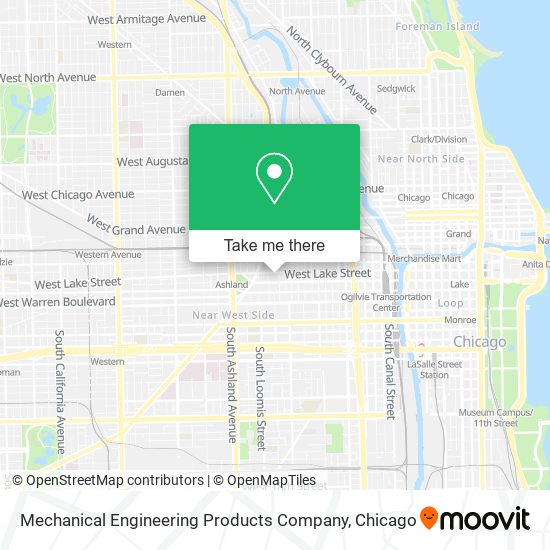Mapa de Mechanical Engineering Products Company