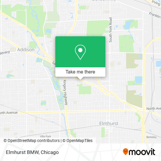 Elmhurst BMW map