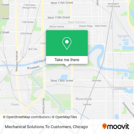 Mechanical Solutions To Customers map