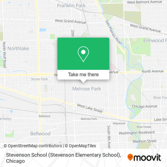 Stevenson School (Stevenson Elementary School) map