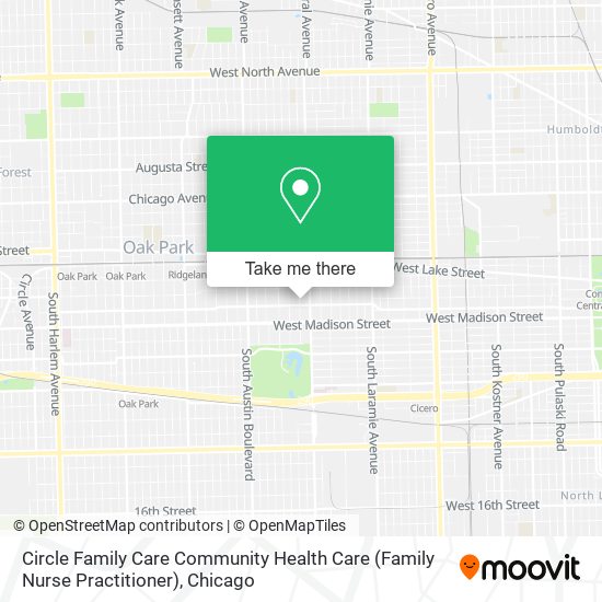 Circle Family Care Community Health Care (Family Nurse Practitioner) map