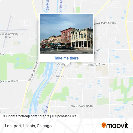 Lockport, Illinois map