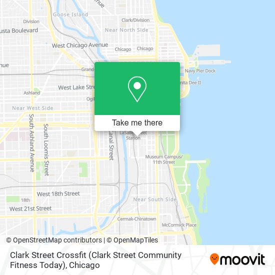 Clark Street Crossfit (Clark Street Community Fitness Today) map