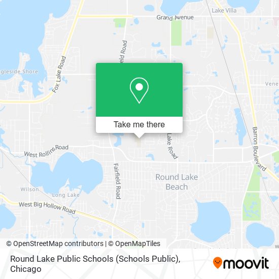 Mapa de Round Lake Public Schools (Schools Public)