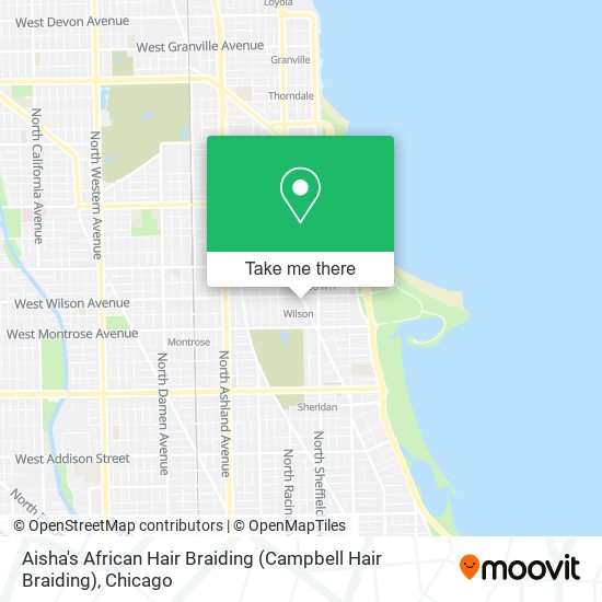 Mapa de Aisha's African Hair Braiding (Campbell Hair Braiding)