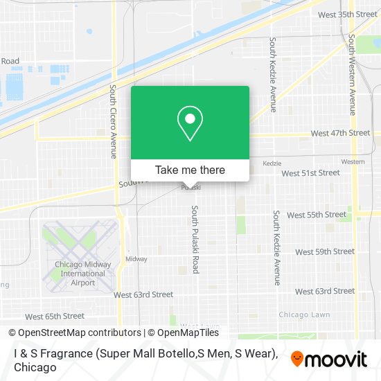 Mapa de I & S Fragrance (Super Mall Botello,S Men, S Wear)