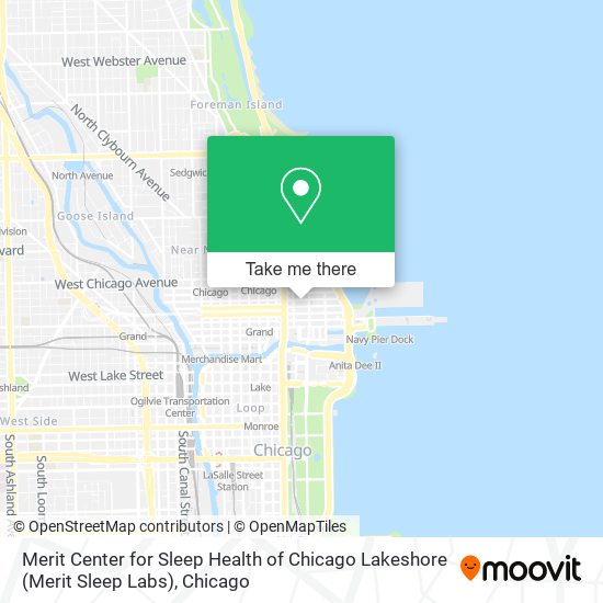 Merit Center for Sleep Health of Chicago Lakeshore (Merit Sleep Labs) map