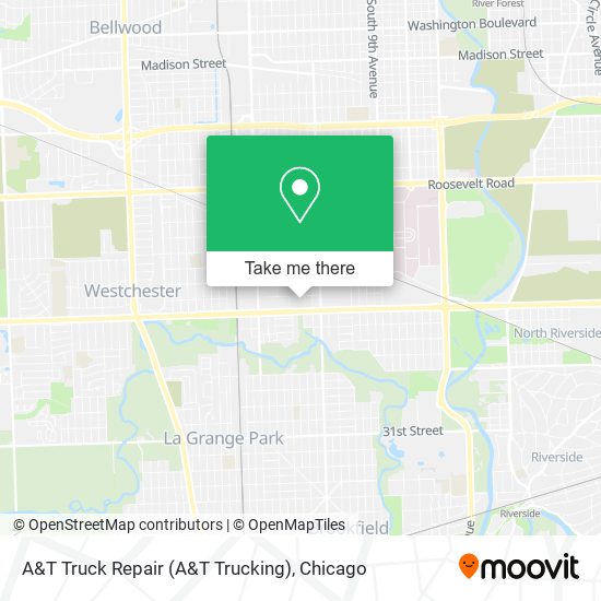 A&T Truck Repair (A&T Trucking) map