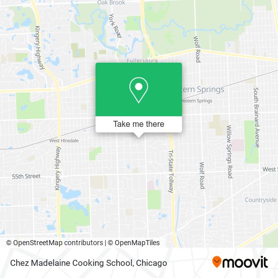 Chez Madelaine Cooking School map