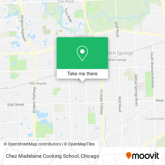 Chez Madelaine Cooking School map