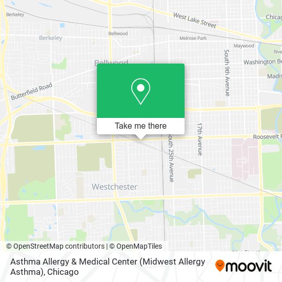 Mapa de Asthma Allergy & Medical Center (Midwest Allergy Asthma)