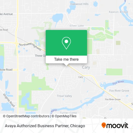 Avaya Authorized Business Partner map