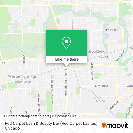 Mapa de Red Carpet Lash & Beauty Bar (Red Carpet Lashes)