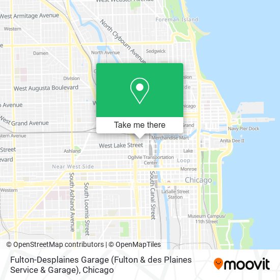 Fulton-Desplaines Garage (Fulton & des Plaines Service & Garage) map