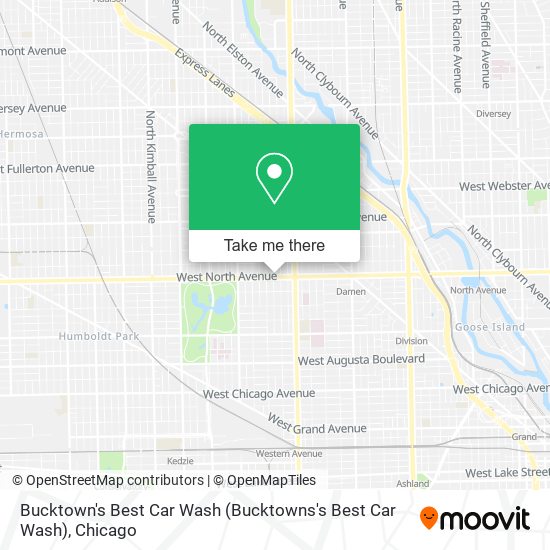 Mapa de Bucktown's Best Car Wash