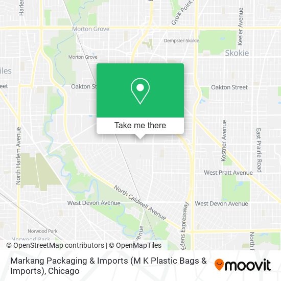 Markang Packaging & Imports (M K Plastic Bags & Imports) map