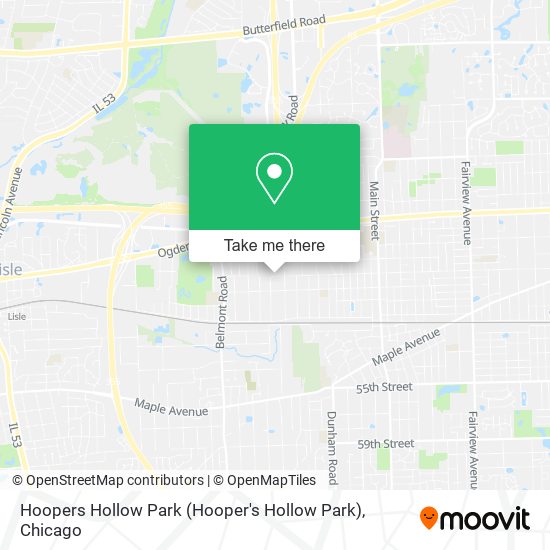 Hoopers Hollow Park (Hooper's Hollow Park) map