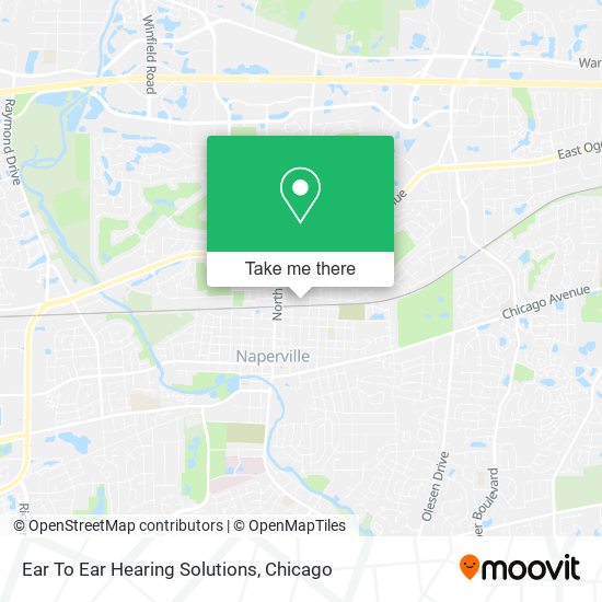 Ear To Ear Hearing Solutions map