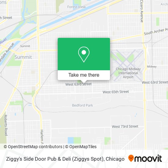 Ziggy's Side Door Pub & Deli (Ziggys Spot) map