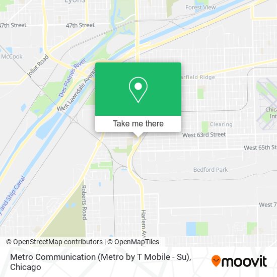 Metro Communication (Metro by T Mobile - Su) map