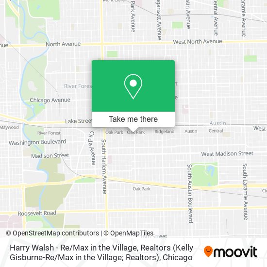 Mapa de Harry Walsh - Re / Max in the Village, Realtors (Kelly Gisburne-Re / Max in the Village; Realtors)