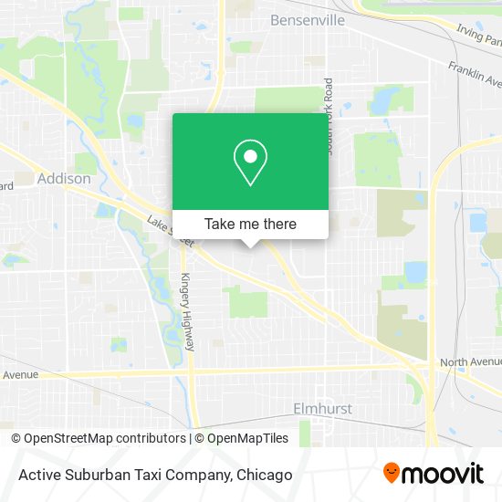 Active Suburban Taxi Company map