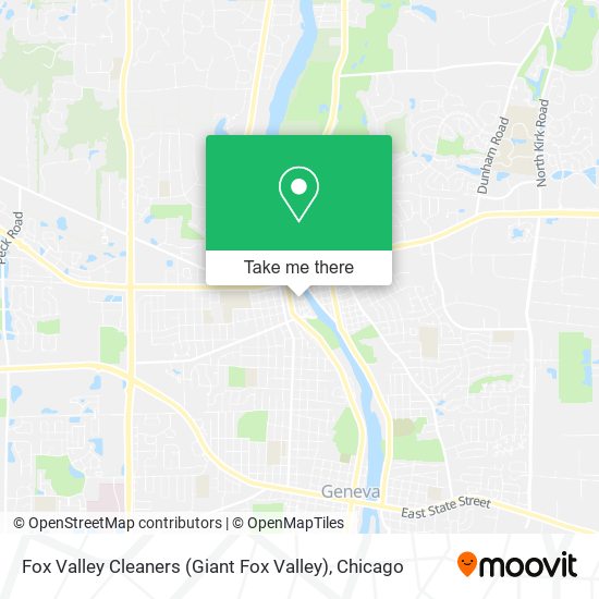 Fox Valley Cleaners (Giant Fox Valley) map