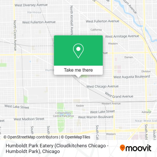 Humboldt Park Eatery (Cloudkitchens Chicago - Humboldt Park) map