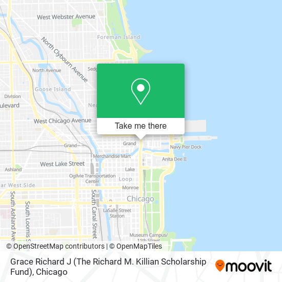 Mapa de Grace Richard J (The Richard M. Killian Scholarship Fund)