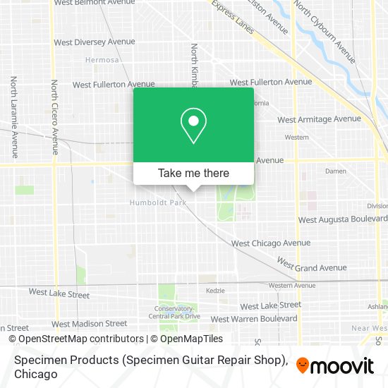 Specimen Products (Specimen Guitar Repair Shop) map