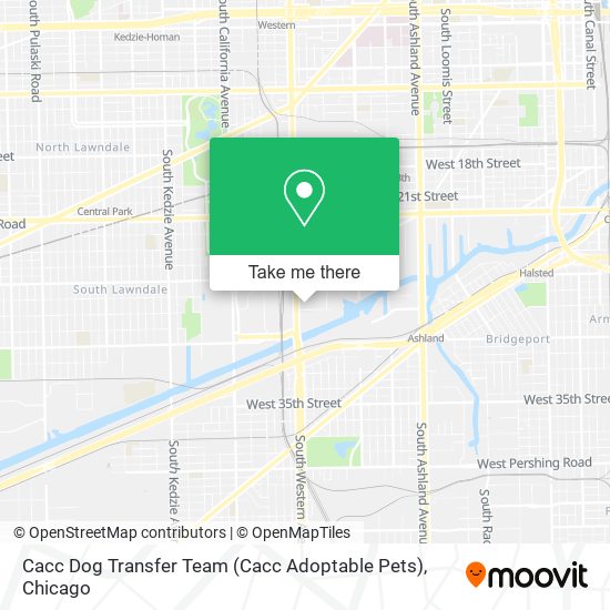 Cacc Dog Transfer Team (Cacc Adoptable Pets) map