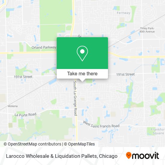 Larocco Wholesale & Liquidation Pallets map