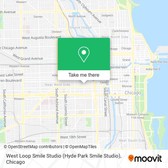 West Loop Smile Studio (Hyde Park Smile Studio) map