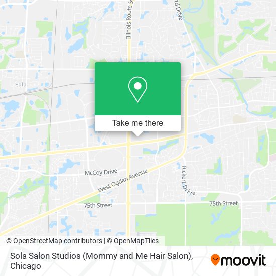 Mapa de Sola Salon Studios (Mommy and Me Hair Salon)