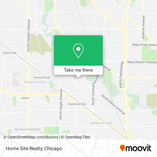 Home Site Realty map