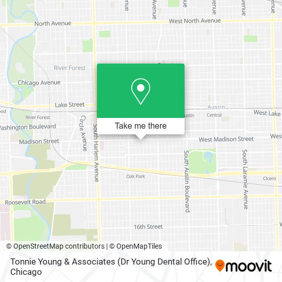 Mapa de Tonnie Young & Associates (Dr Young Dental Office)