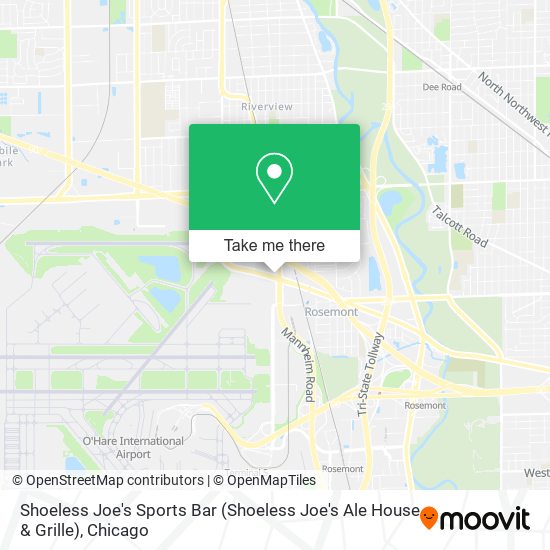 Shoeless Joe's Sports Bar (Shoeless Joe's Ale House & Grille) map